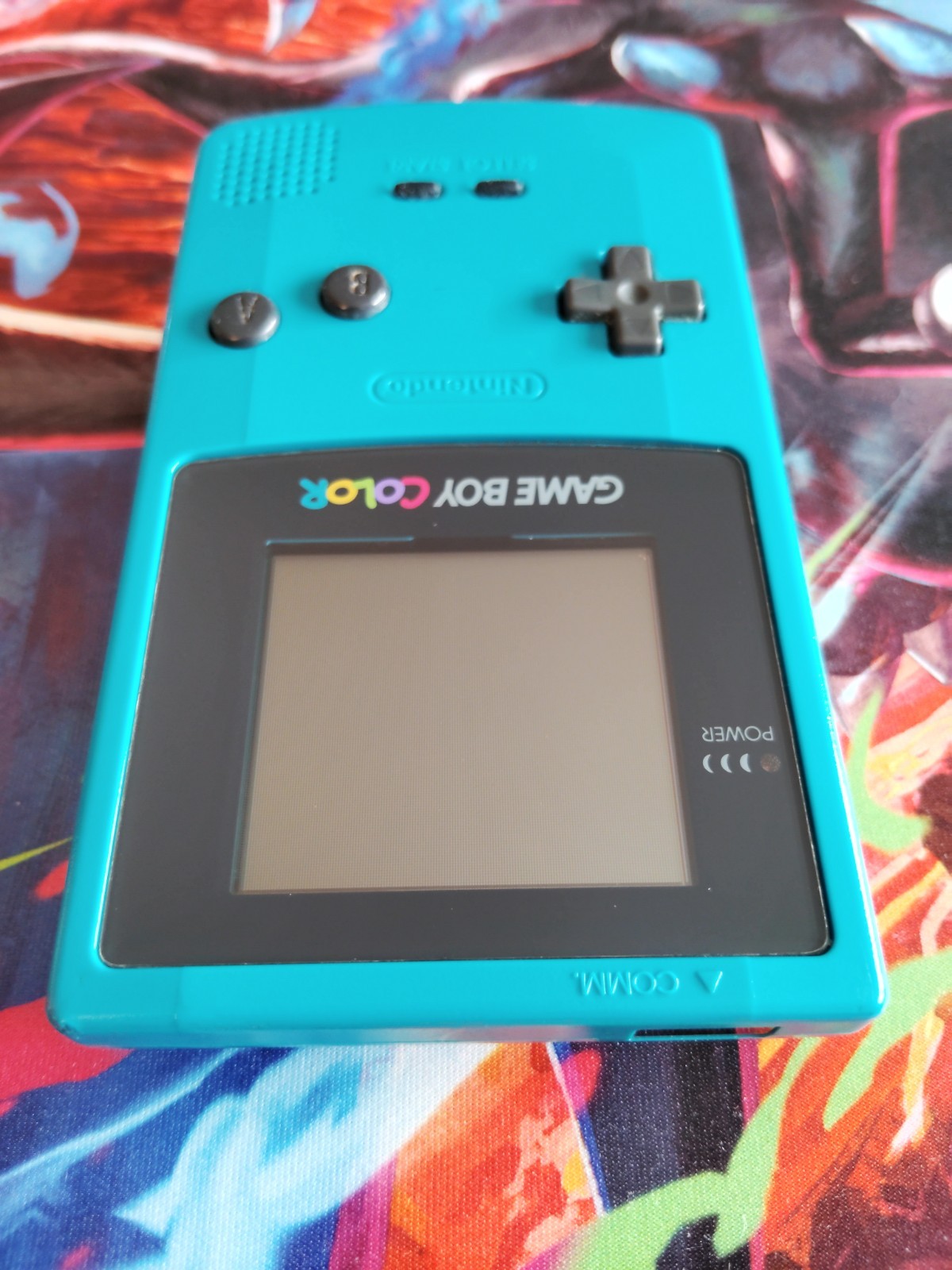 Nintendo Game Boy Color Turquoise Blue CGB-001 ⭐Ready to Play⭐