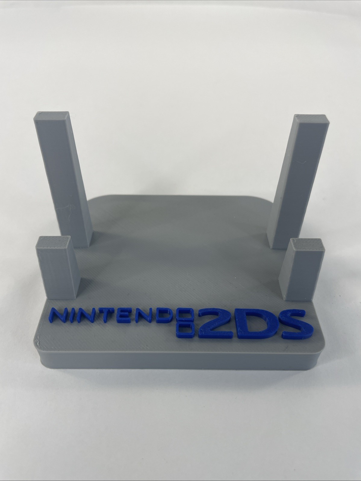 Nintendo 2DS Launch Edition Crimson Red W 3D Printed Stand TESTED