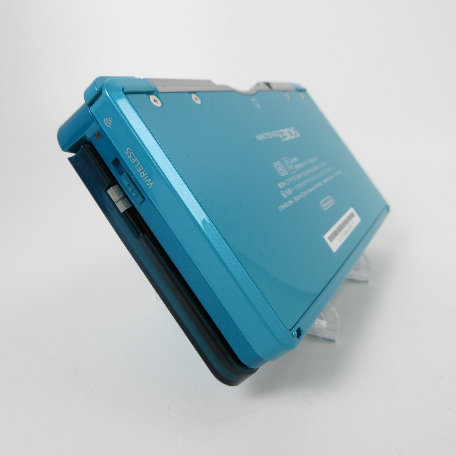 【Near Mint】Nintendo 3DS Aqua Blue Console Japanese Edition #DEN0525/03