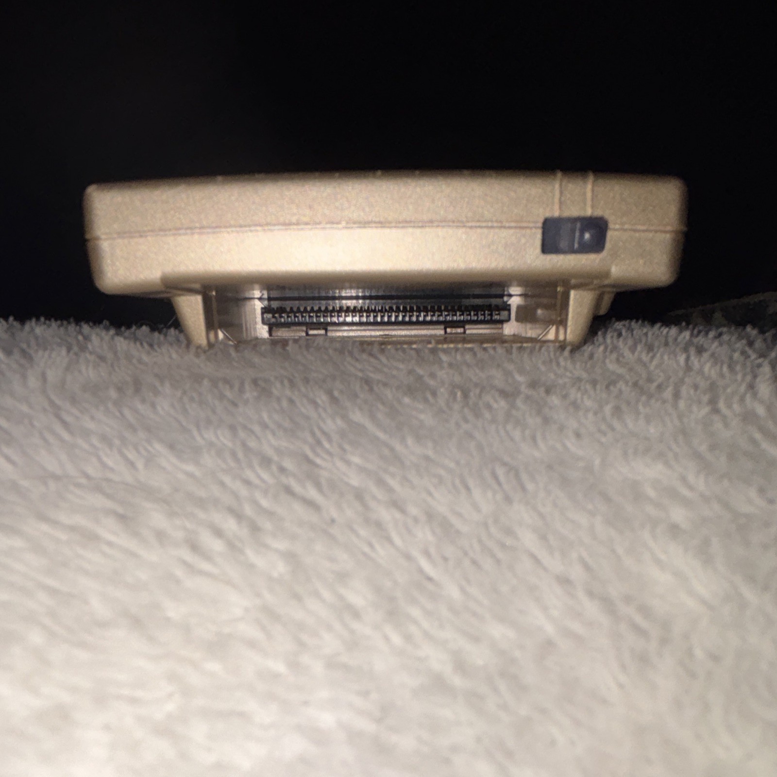 Nintendo Game Boy Pocket Handheld System Console, Gold/Blue, Headphone Jack