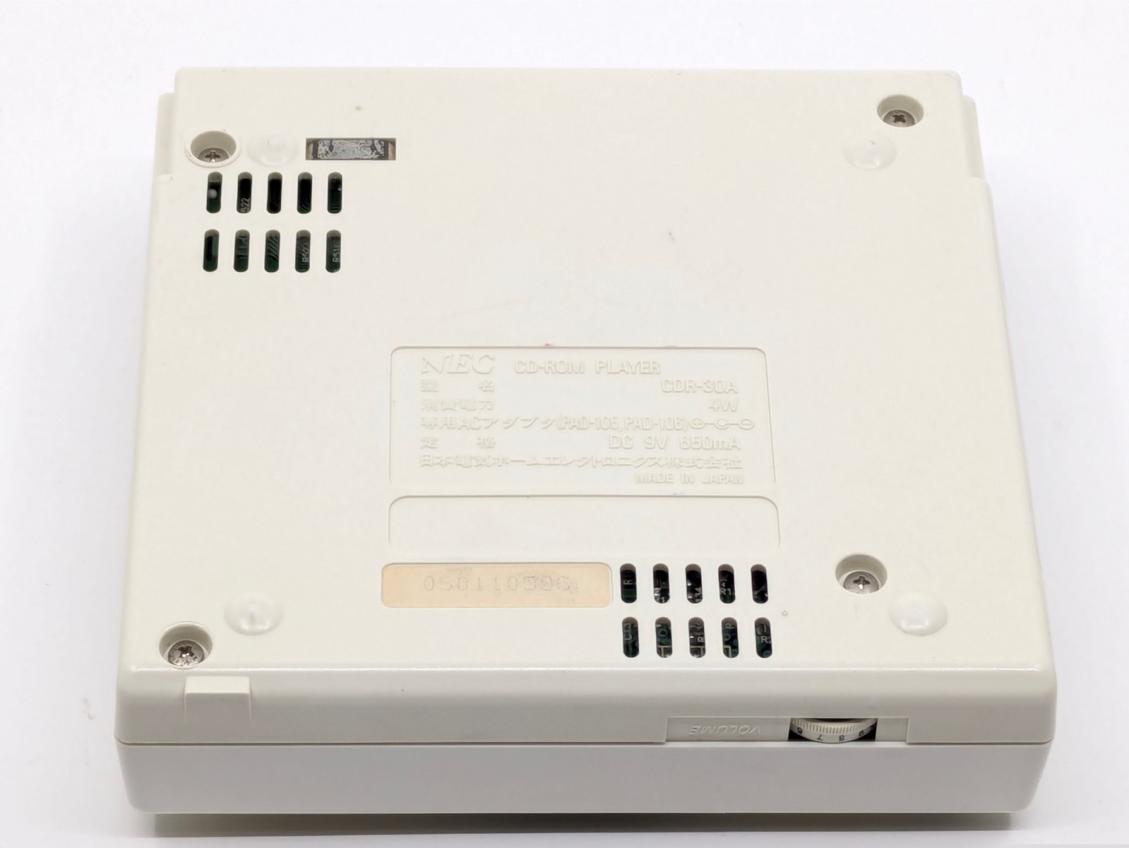 NEC PC Engine CD ROM 2 Console CDR-30A Tested Working NTSC-J Japan