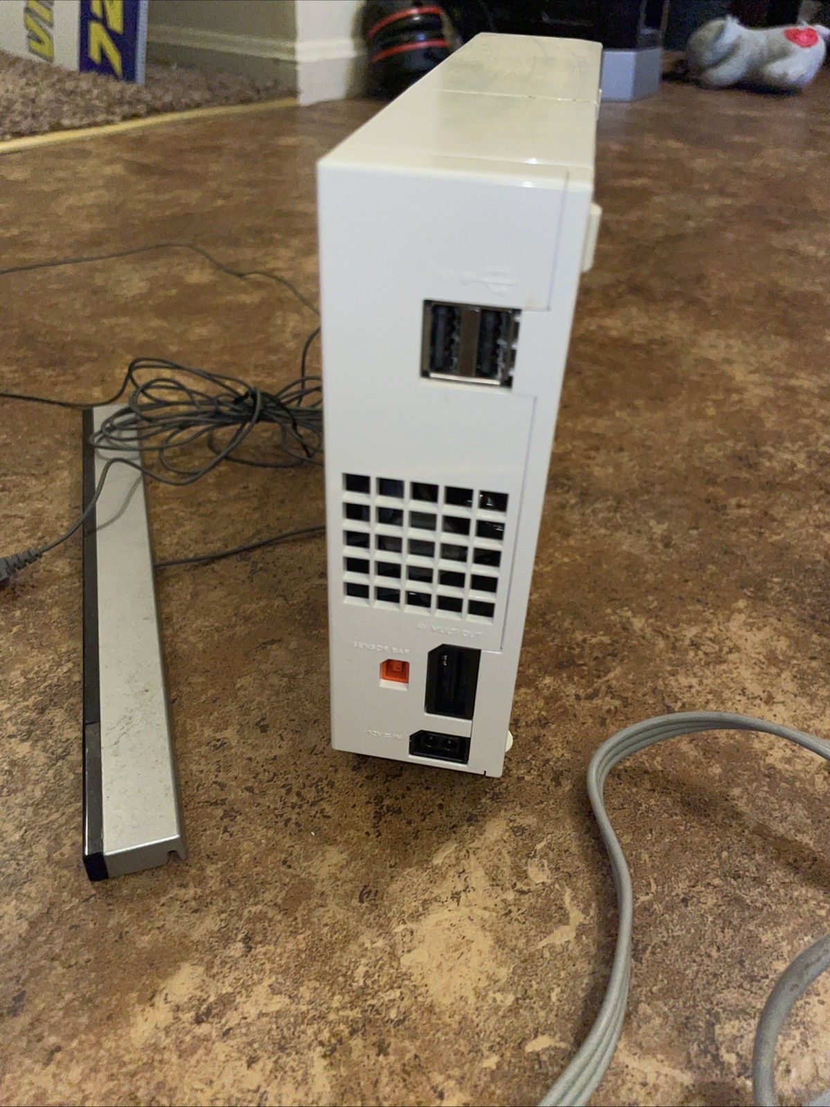 Nintendo Wii Console + and Power Cord Only , Used, Tested GameCube Compatible
