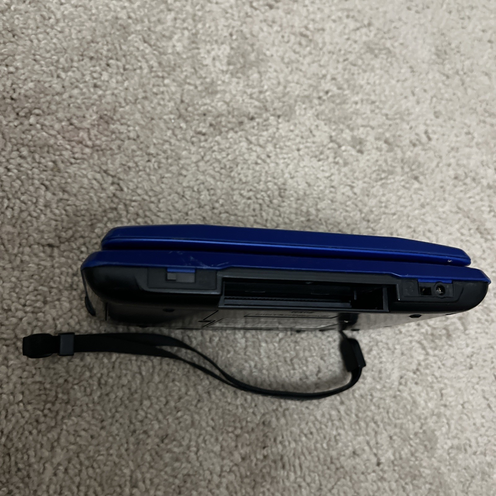 Original Nintendo DS Handheld System Blue Untested No Charger Stylus Loose Hinge