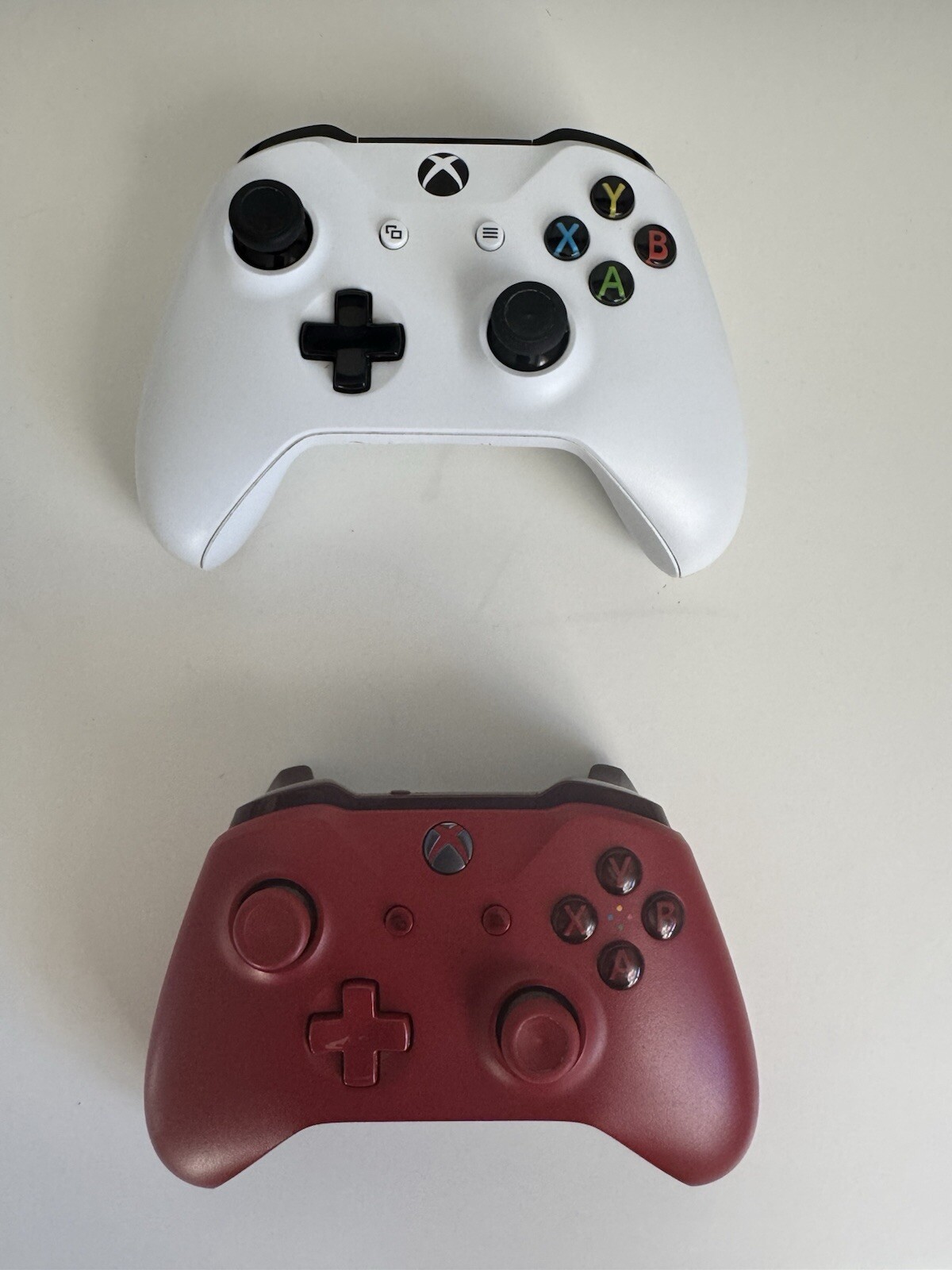 Xbox One S 500 GB White Console W/ Controllers And Games (Cables Included)