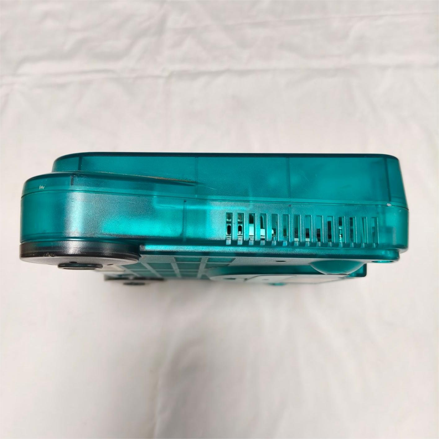 USA Nintendo N64 Console Systemv Clear Shell Bundle W/Oem controller Cords