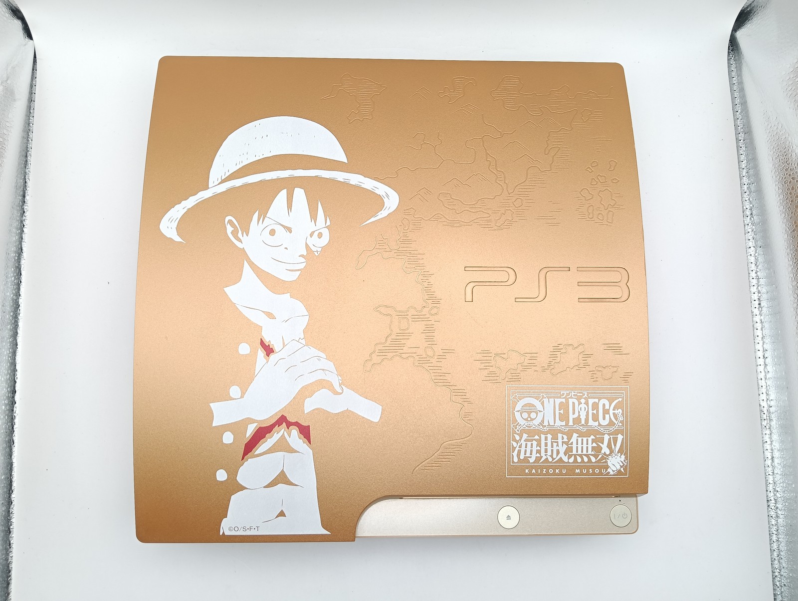 Sony PlayStation 3 PS3 One Piece GOLD LIMITED Edition CECH-3000B 320GB Console