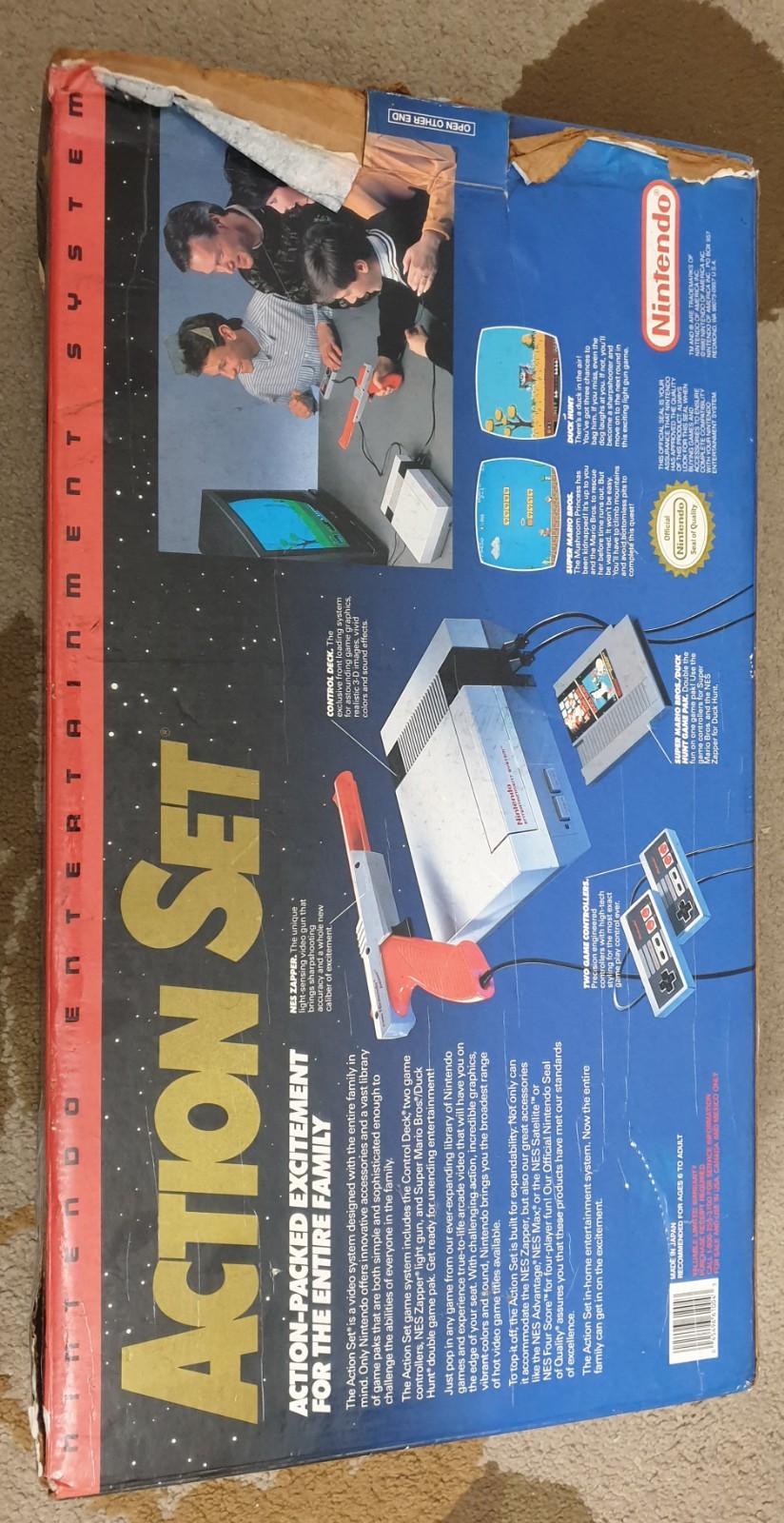 Nintendo NES Action Set Home Console – White/Gray