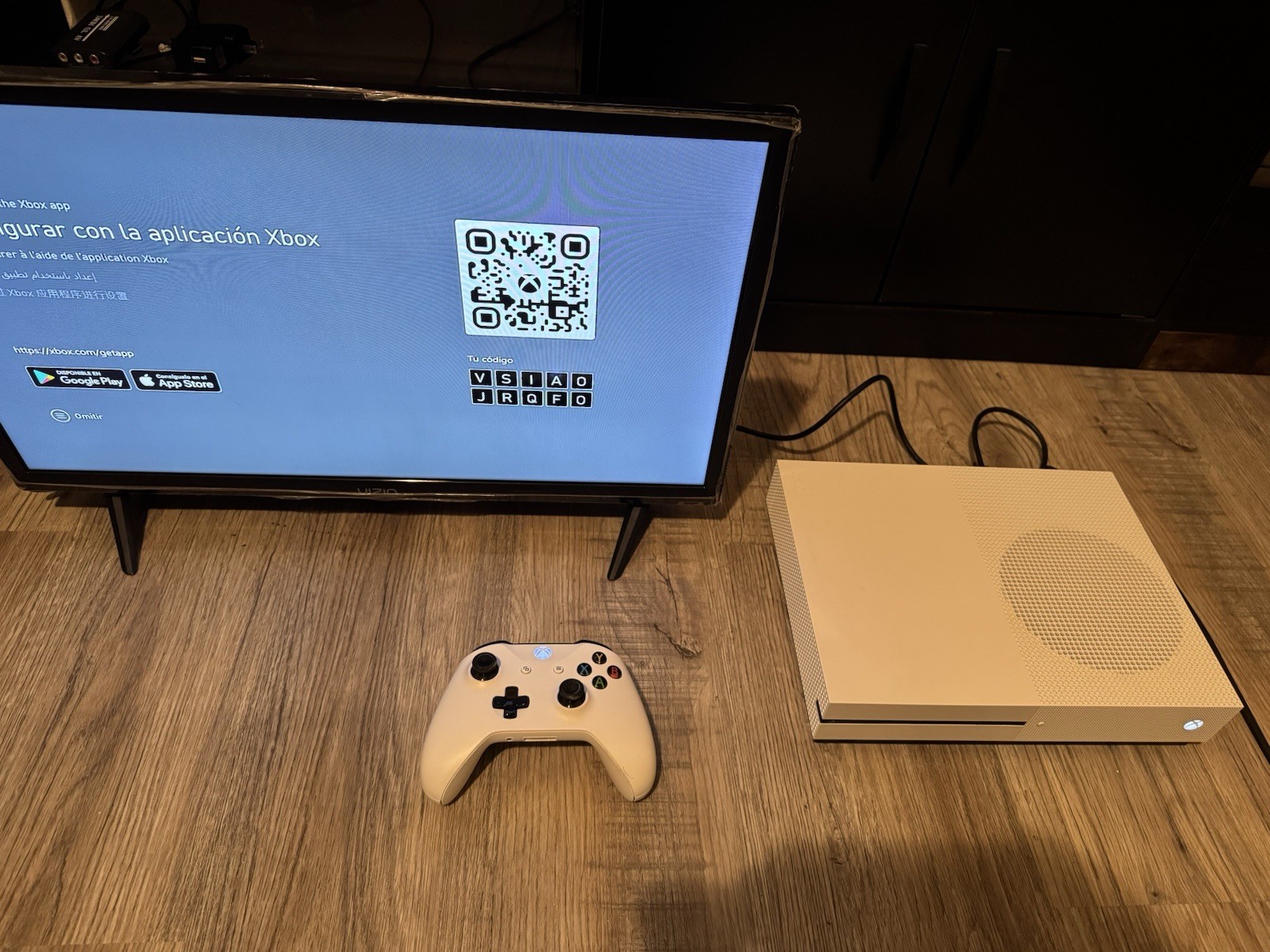 Microsoft Xbox One S 1TB Fortnite Not Included Console Bundle – White