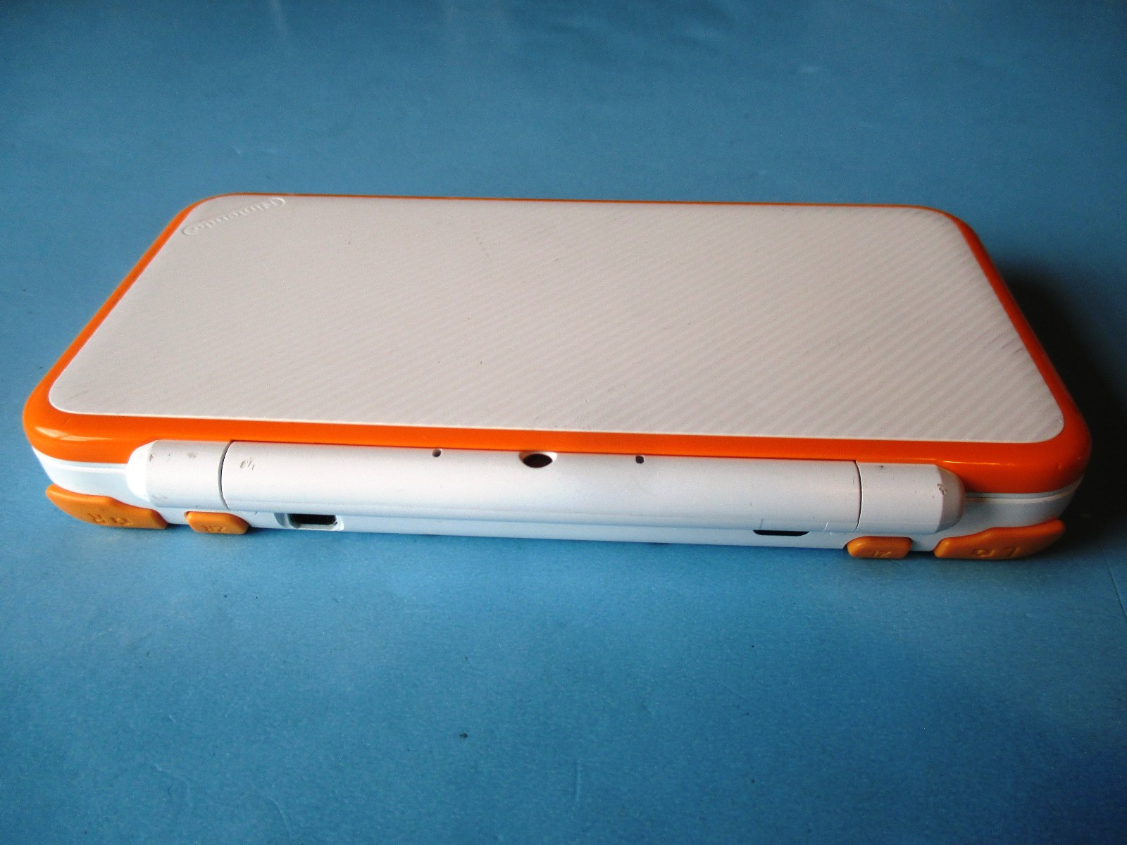 Nintendo 2DS XL Orange & White Console System w/Charger US Version FREE Ship!