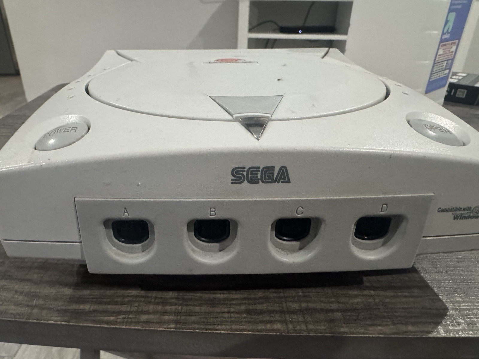 Sega Dreamcast White Console Only UNTESTED HKT-3020 CLEAN