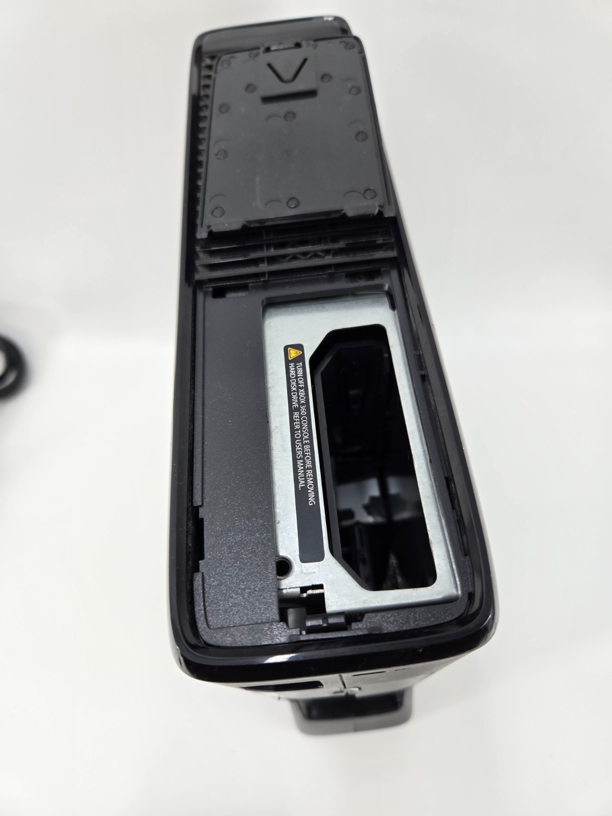 Microsoft Xbox 360 S Slim Black (Model 1439) Console with Power Adapter