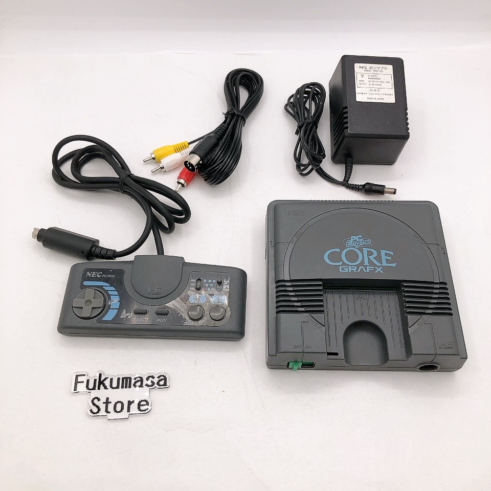 PC Engine Core Grafx Console System PI-TG3 NEC NTSC-J Japan Tested