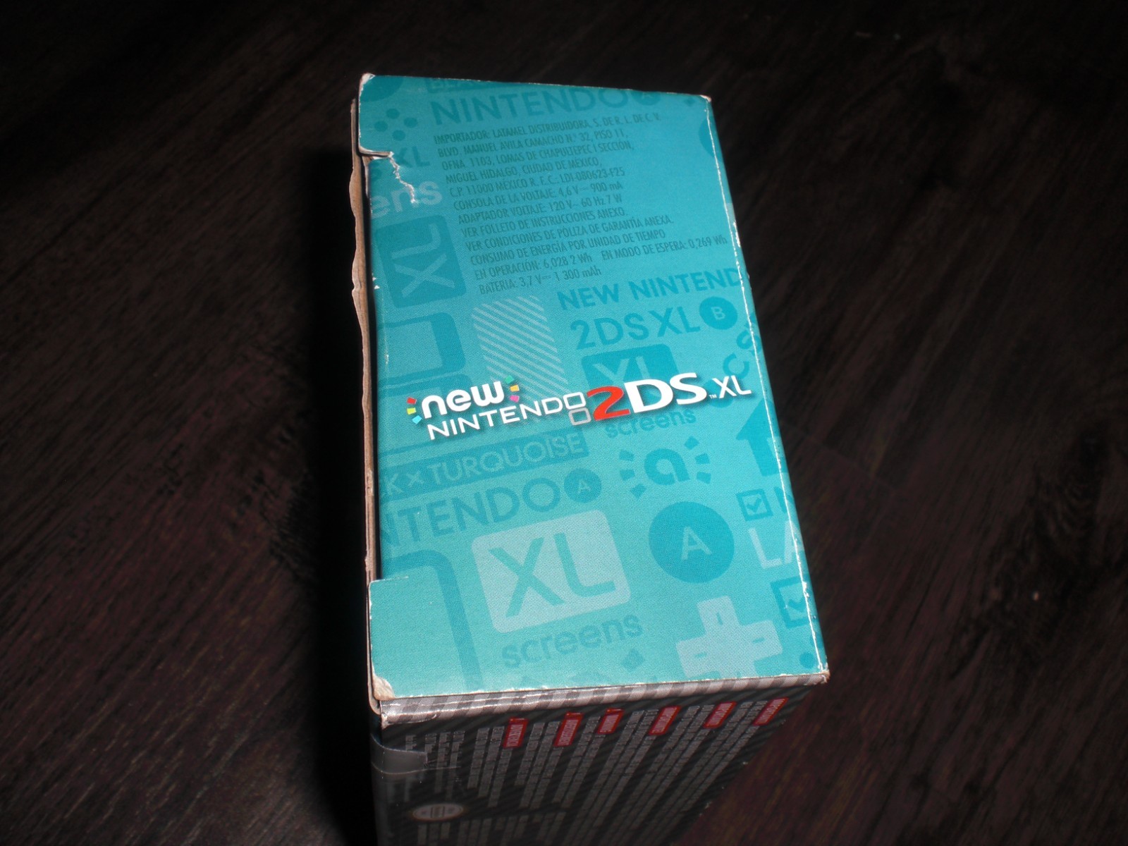 BRAND NEW Nintendo 2DS XL Console System Black Turquoise Blue SEALED NIB BOX