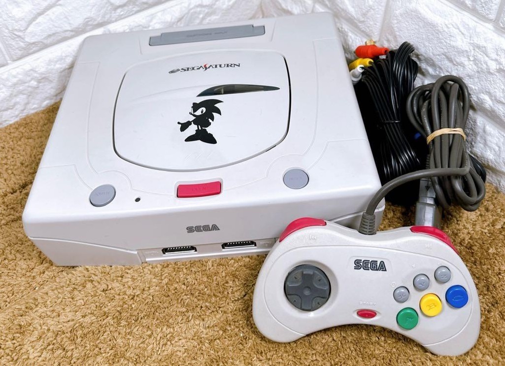 Sega Saturn Sonic Edition Console Toys R Us Exclusive Japan Limited Rare Tested