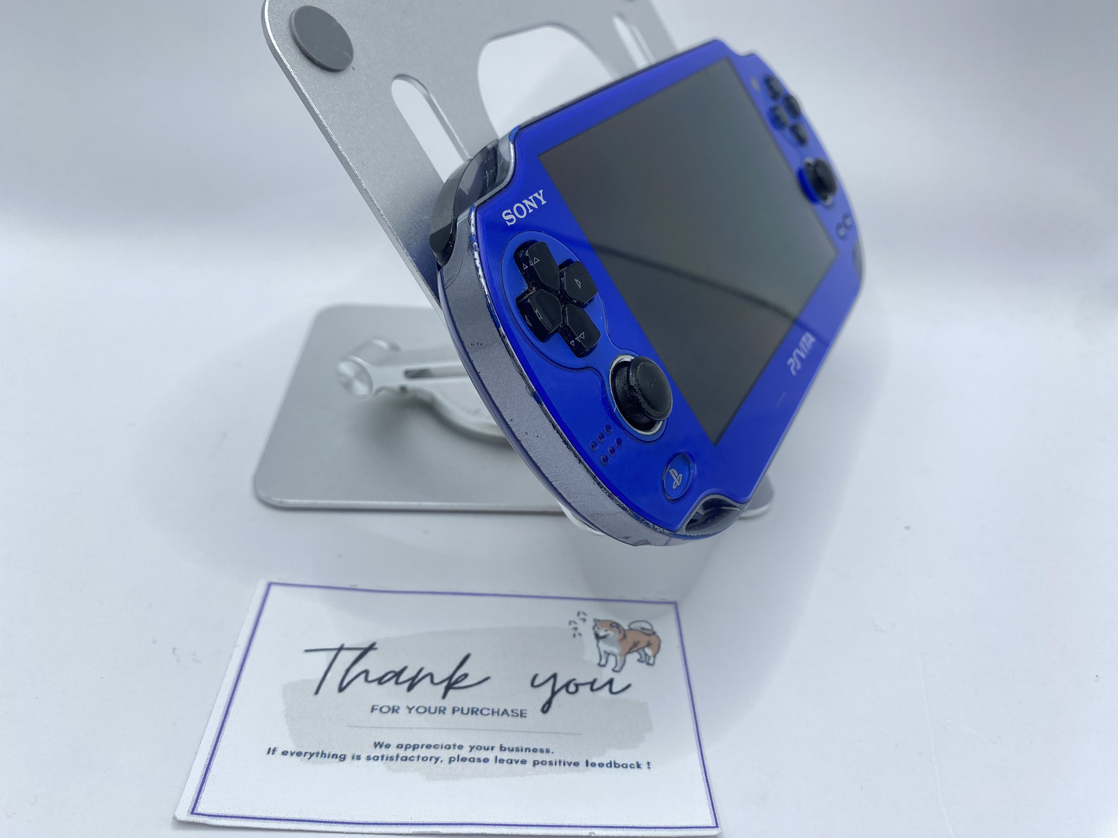 Scratches PS Vita Sapphire Blue PCH 1000 ZA04 Console only