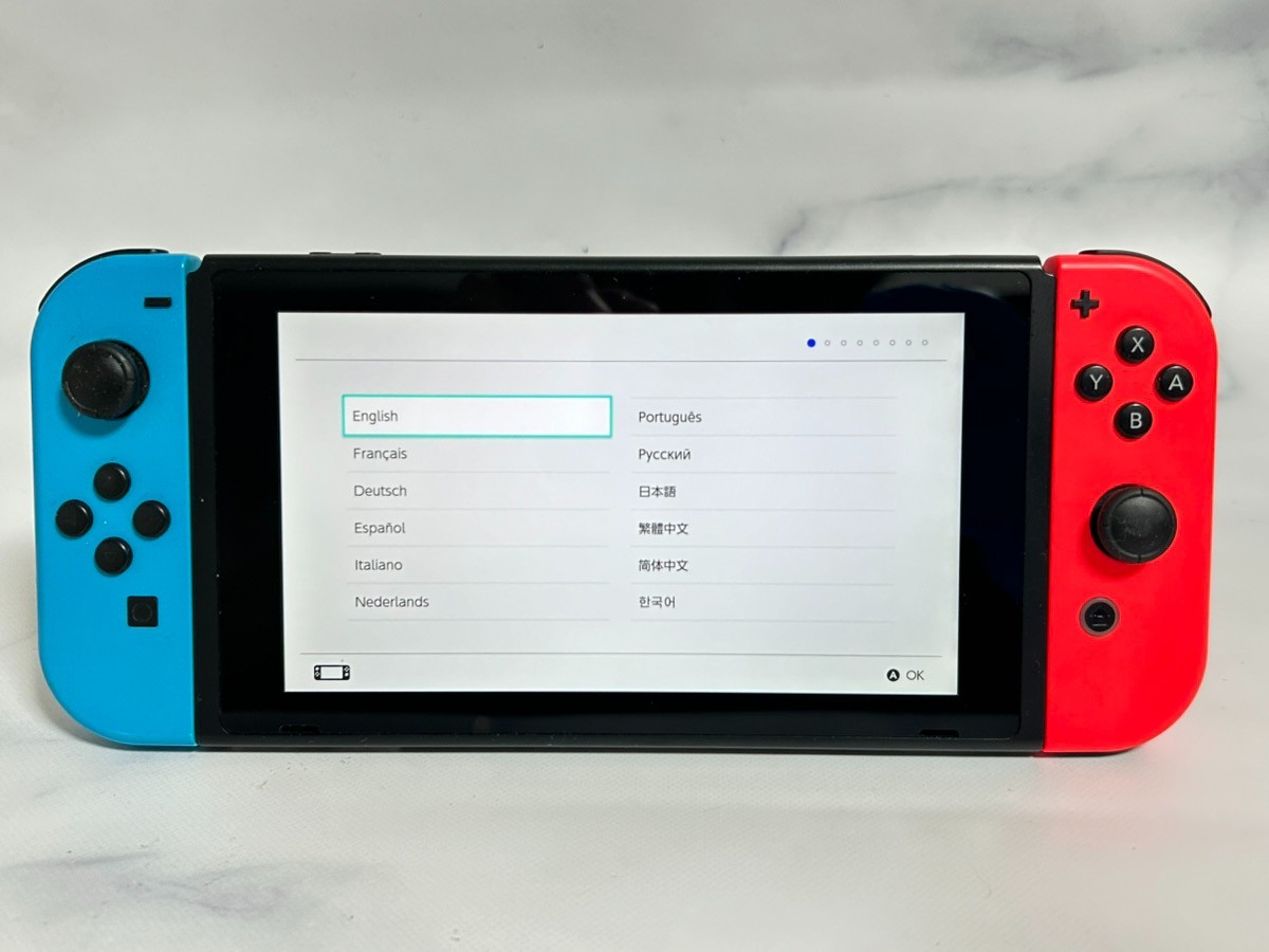 Nintendo Switch Console HAC-001 HAC-001(-01) region free fullset V1 V2 from US