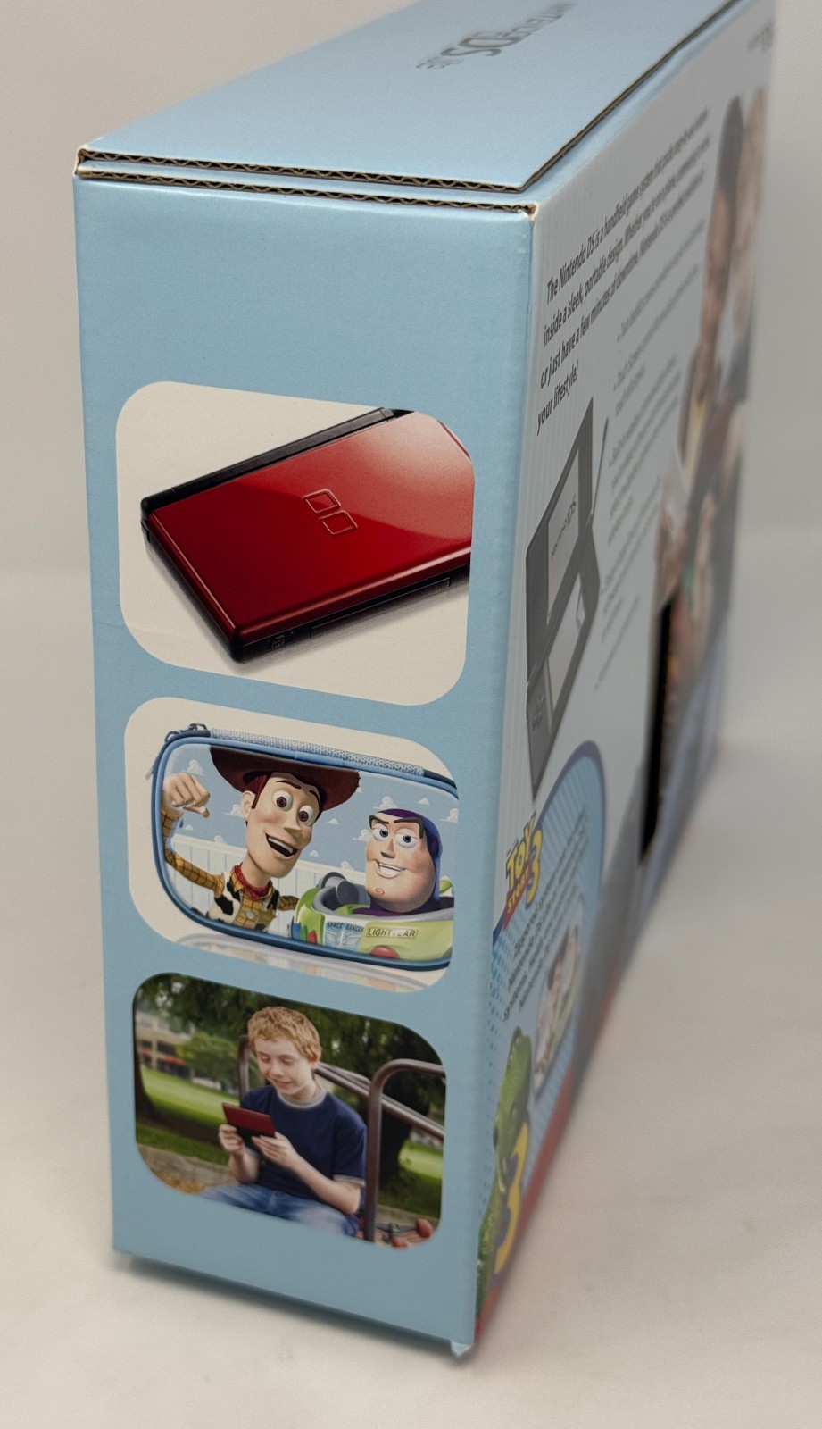 Nintendo DS Lite Crimson Handheld Red/Black SEALED *RARE* Toy Story 3 Bundle
