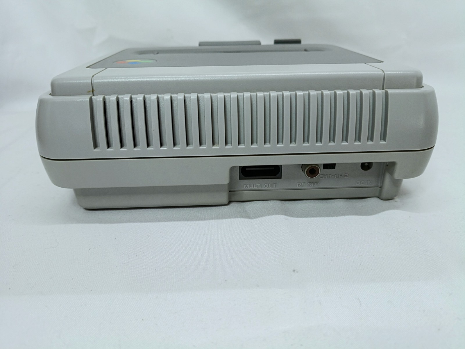 Super Famicom Console & Multi Tap & 5 Controllers Bomberman 2 Nintendo Tested