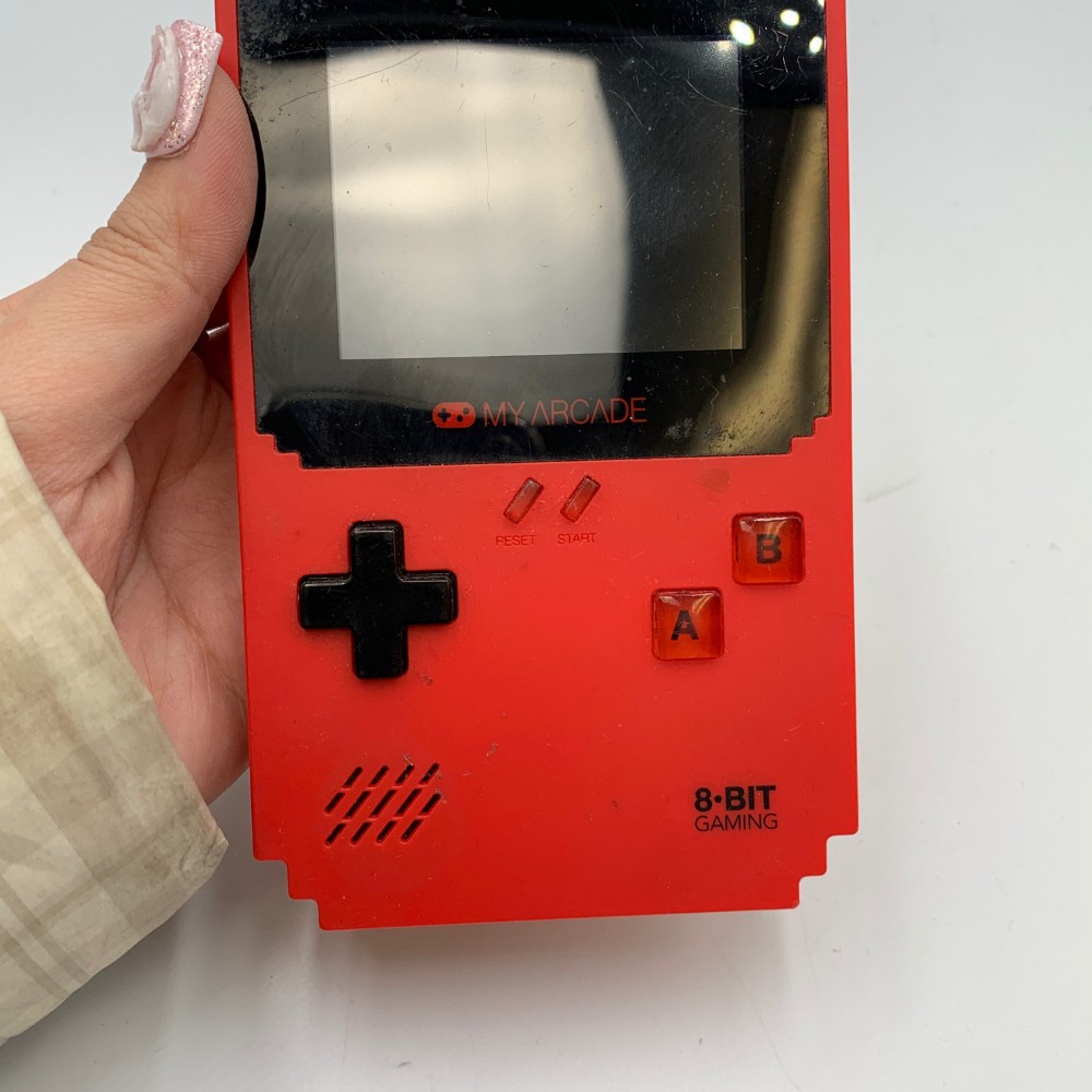 My Arcade Pixel Classic DGUNL-3201 8-Bit Gaming Console Red 2.7″ Color Screen