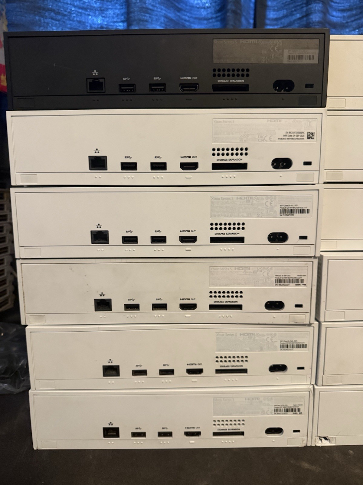Microsoft Xbox Series S 512GB White Console ONLY Lot Of 12x Tested Working