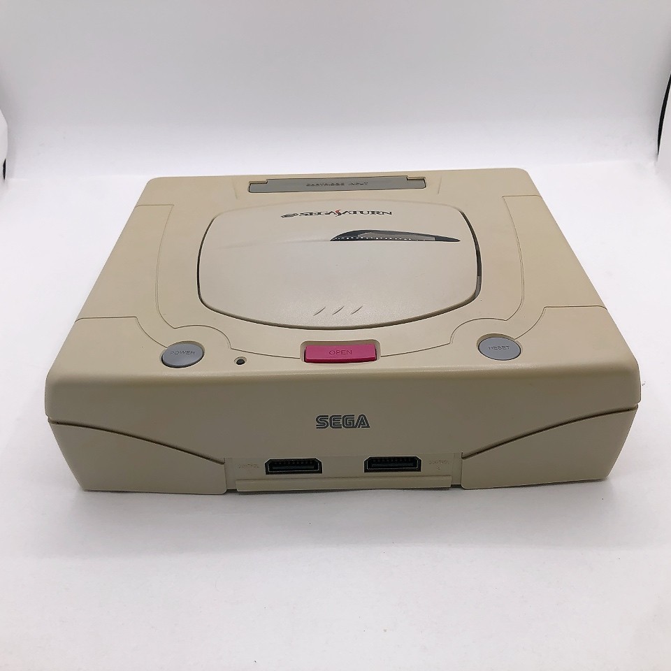 Sega Saturn Console only HST-3220 White NTSC-J Japan Japanese Tested