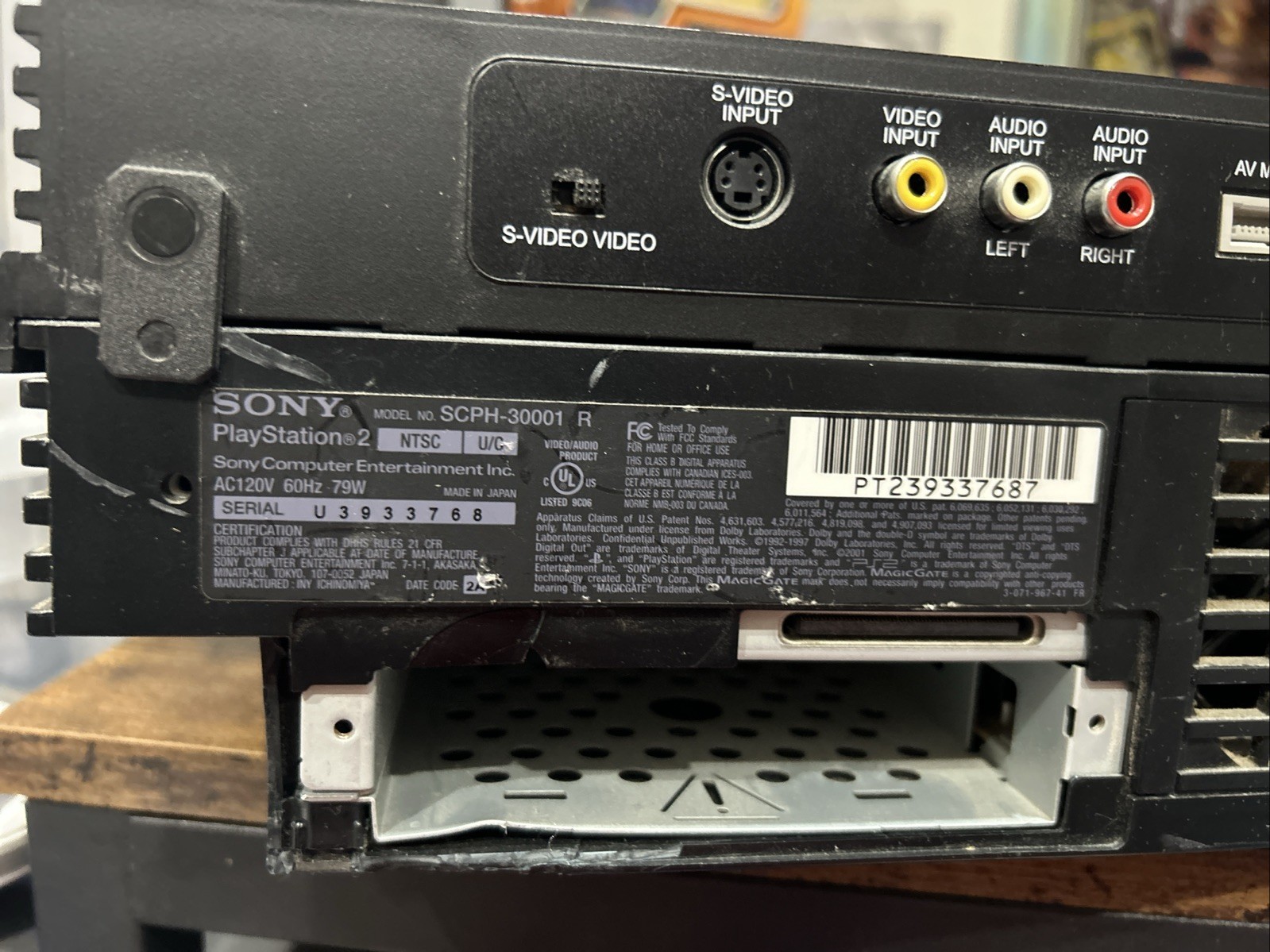 Sony PlayStation 2 Junk For Parts Or Not Workin Read Description