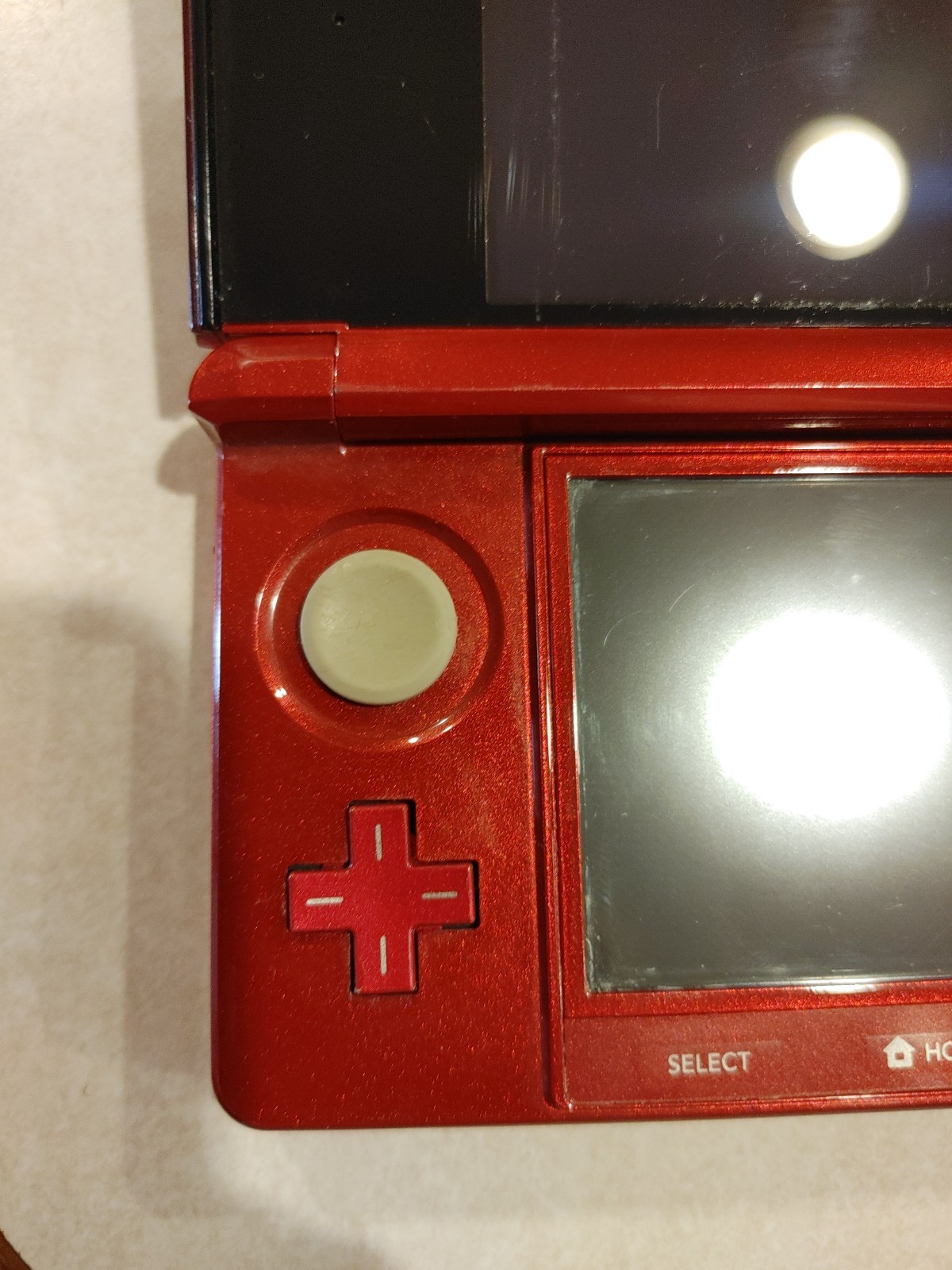 Nintendo 3DS Red Handheld System Console