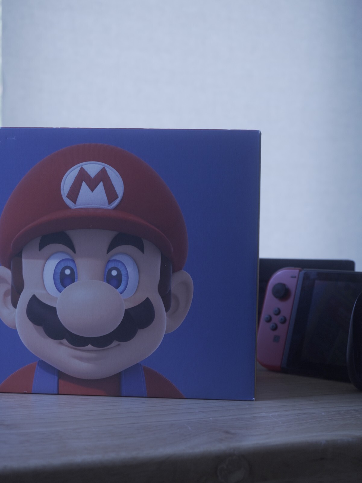 Nintendo Switch – Mario Red 32GB Console | 256gb MicroSD + Smash Ultimate