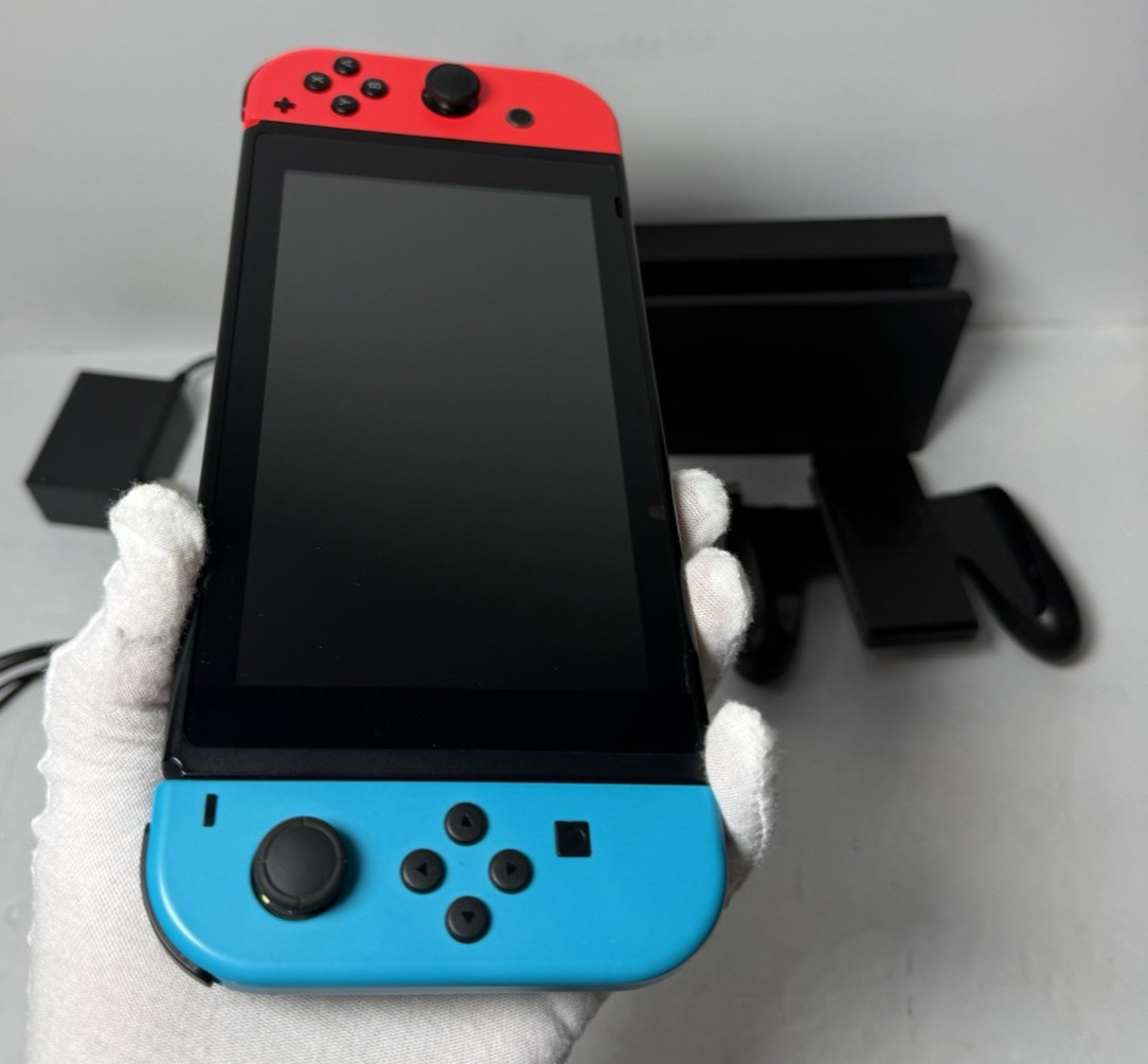 Nintendo Switch 32GB Handheld Console – Neon Red/Neon Blue