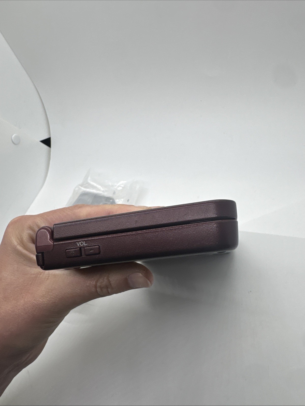 Used Nintendo DSi XL Burgundy Fully Tested And Working With Charger And Stylus