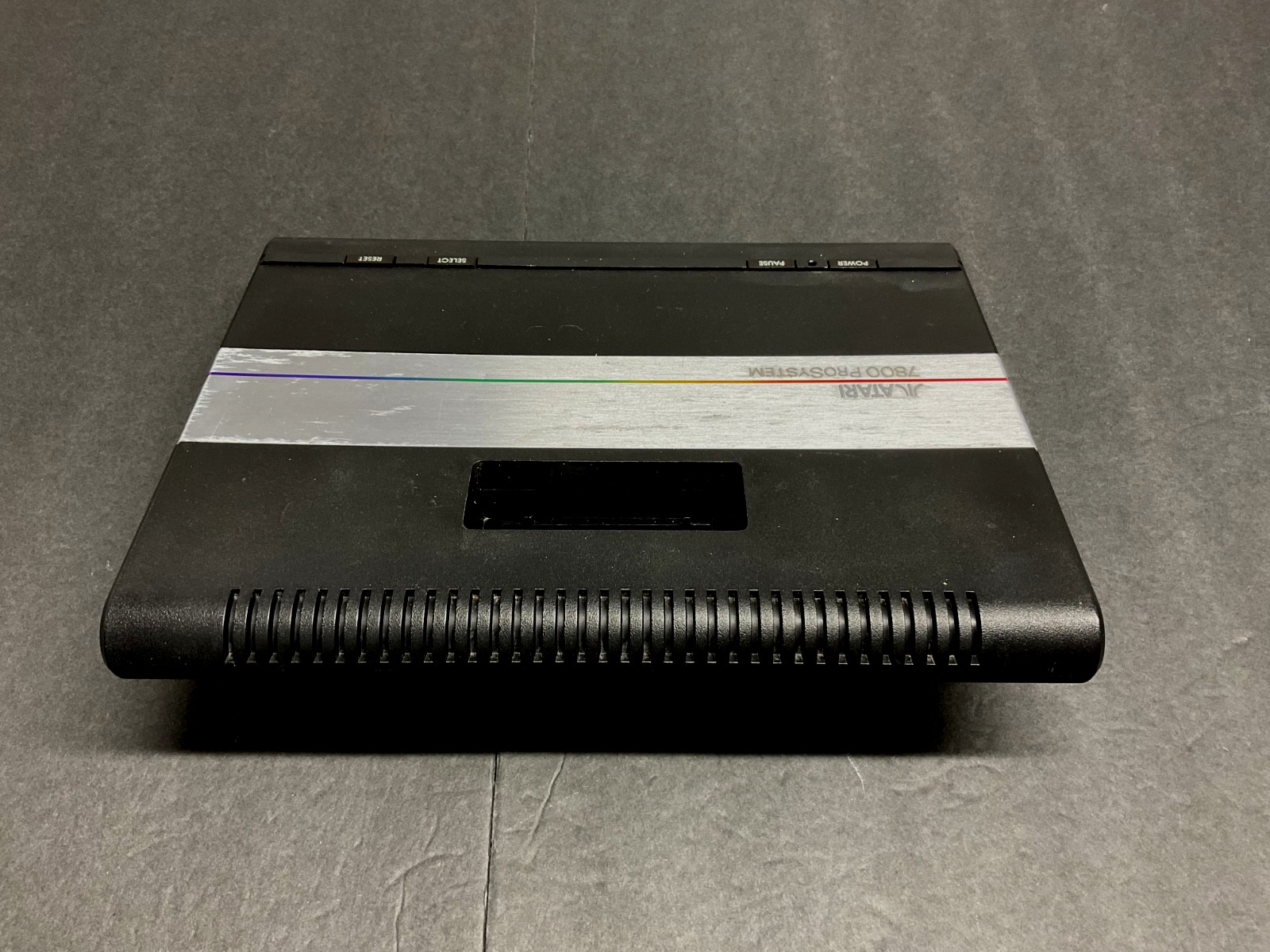ATARI 7800 Pro System Console 37 Games and Manuals Tested Working