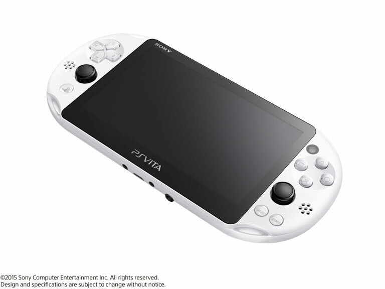 USED PS Playstation vita Wi-Fi model GLACIER WHITE PCH-2000 ZA22 only console