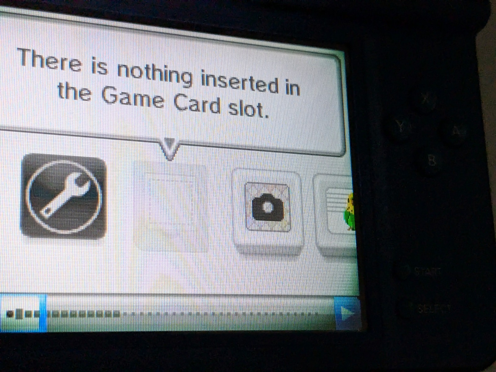 Nintendo DSi XL Works Damaged Screen NO BATTERY Midnight Blue AS IS For fix