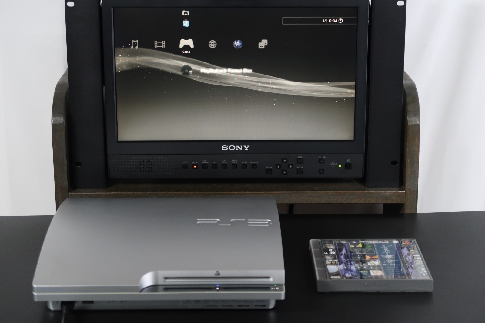 SONY PlayStation 3 PS3 CECH-2500A satin silver Console 160GB F/S Fedex DHL