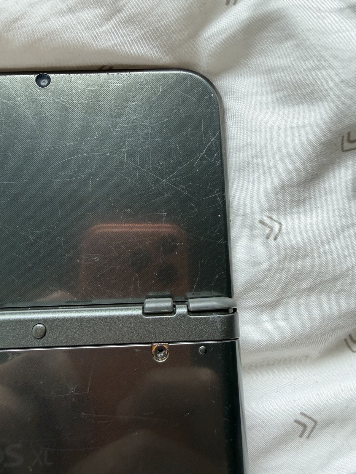 New Nintendo 3DS XL Gray Black Console Tested Great Condition R Button Sticky