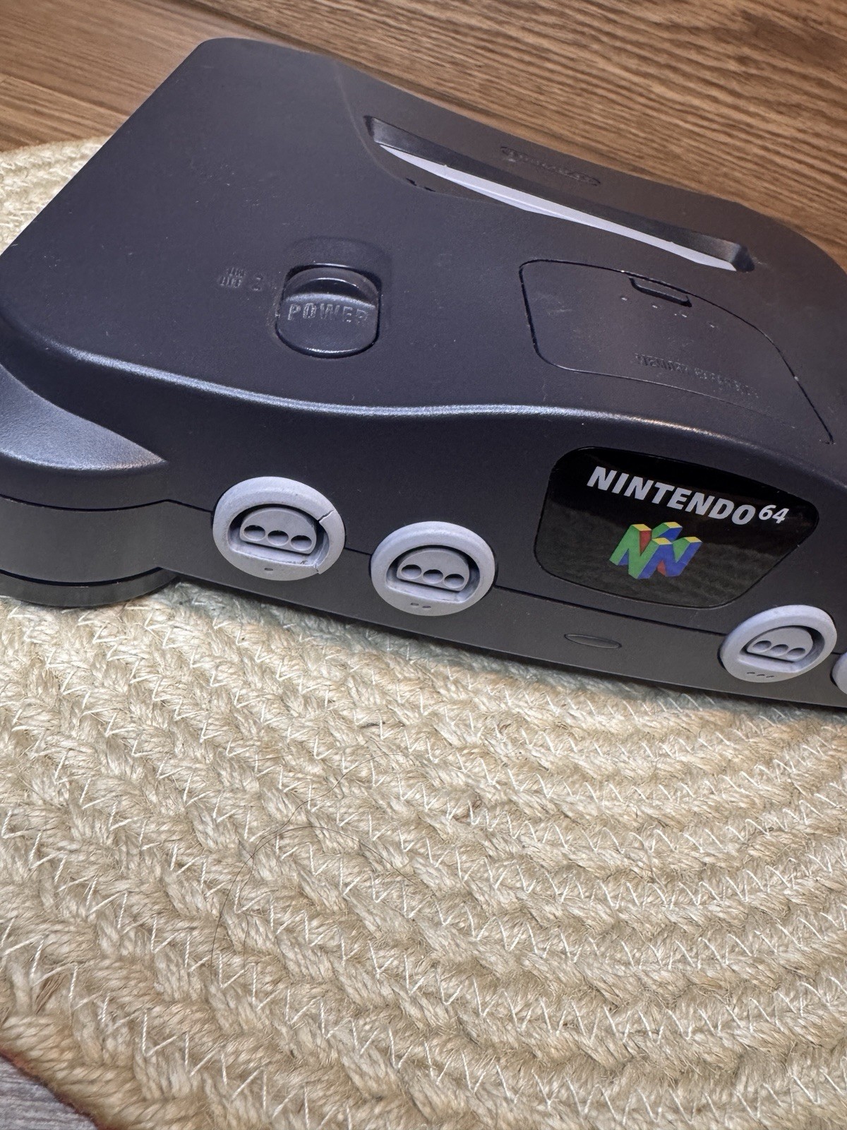 Nintendo 64 N64 Console With Controller , 2 Games, Jumper Pack Working Tested