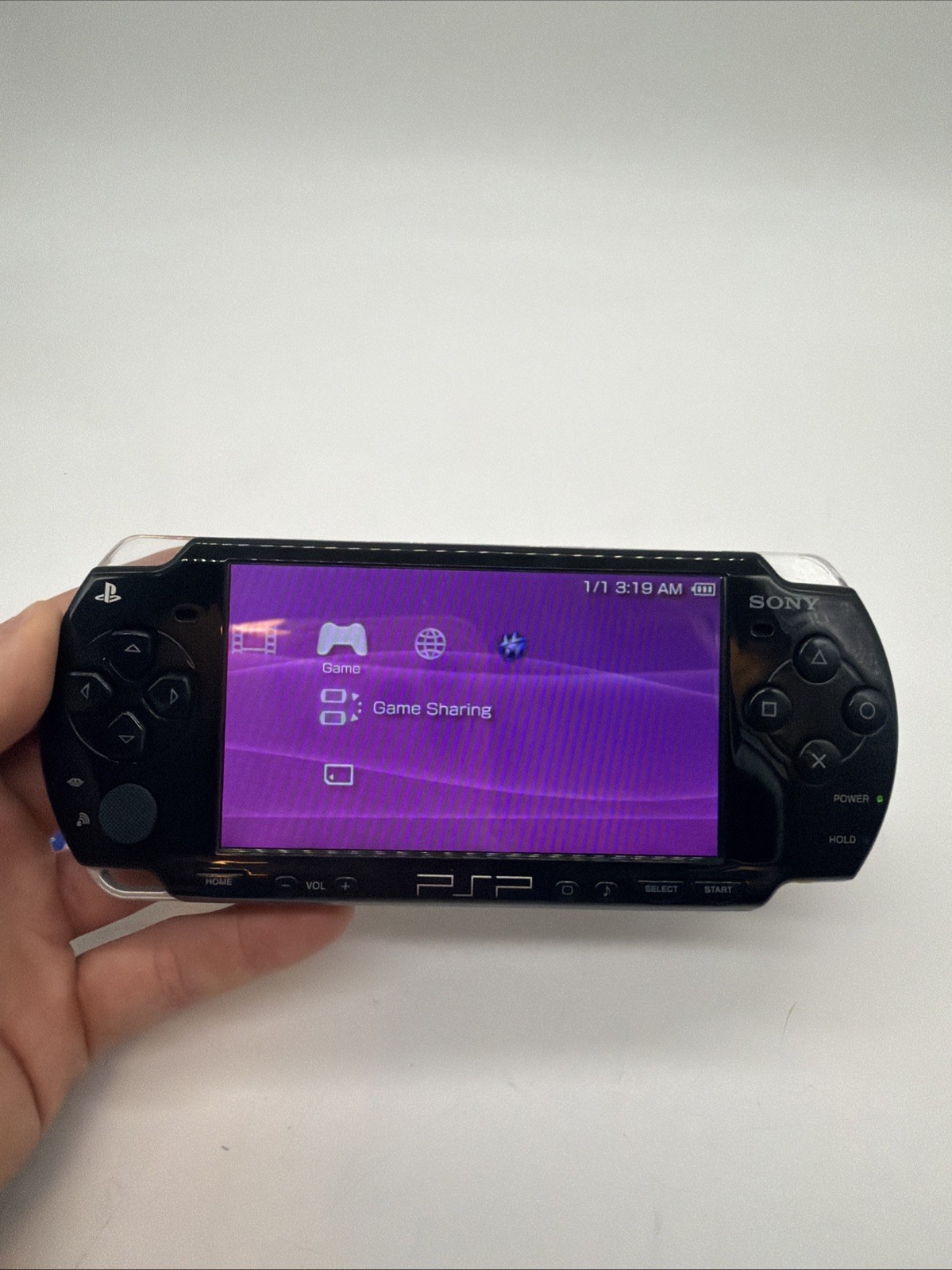 Sony PSP-2001 PlayStation Portable Handheld Working Console W/ Charger And 4gb