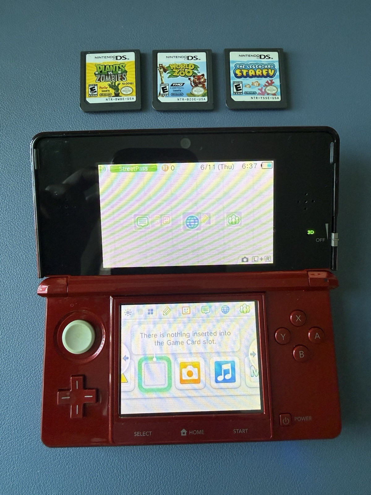 Nintendo 3DS Handheld System – Flame Red