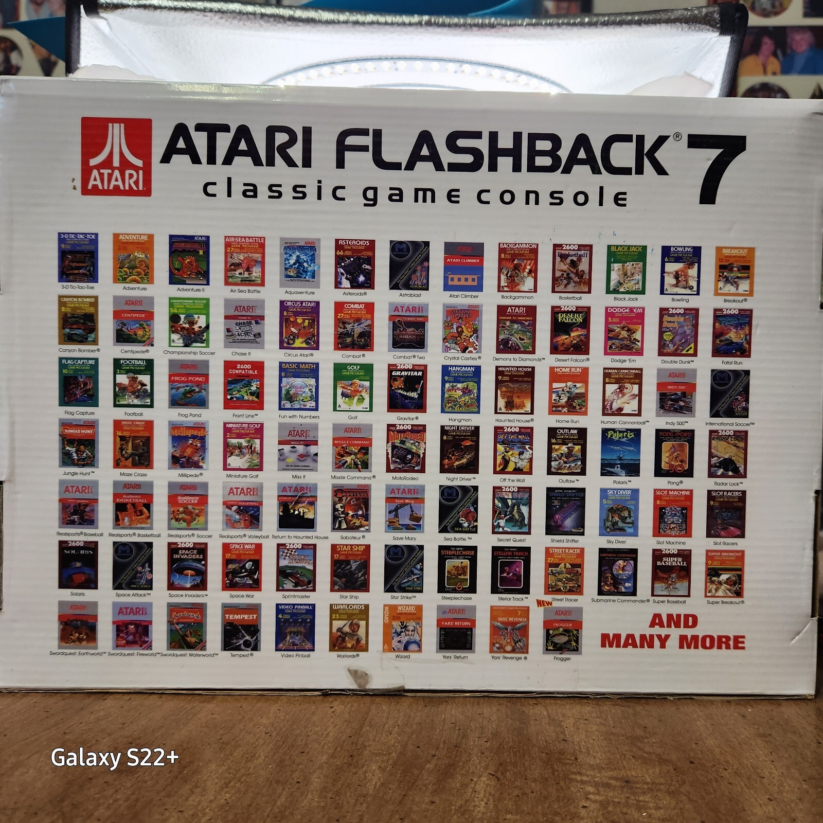 Atari Flashback 7 Classic Game Console 101 Built-in Games 2 Wireless Controllers