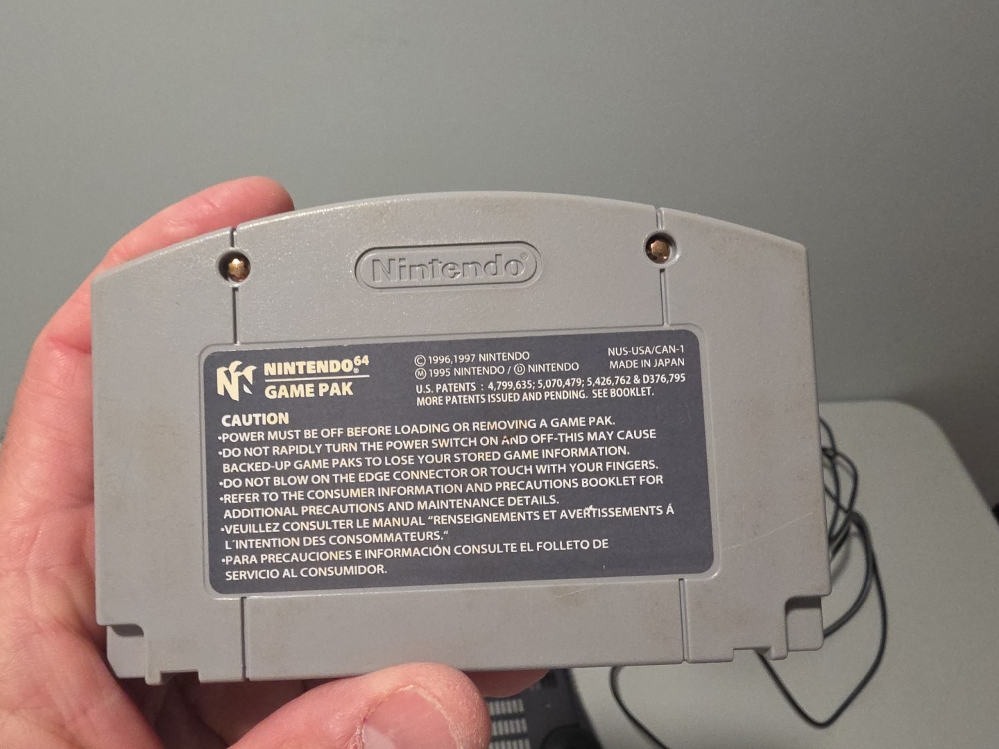 Nintendo 64 Console tested! Controller And Game NUS-001 USA