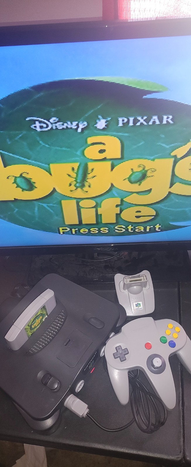 Nintendo 64 bundle with controller game and jumper pack