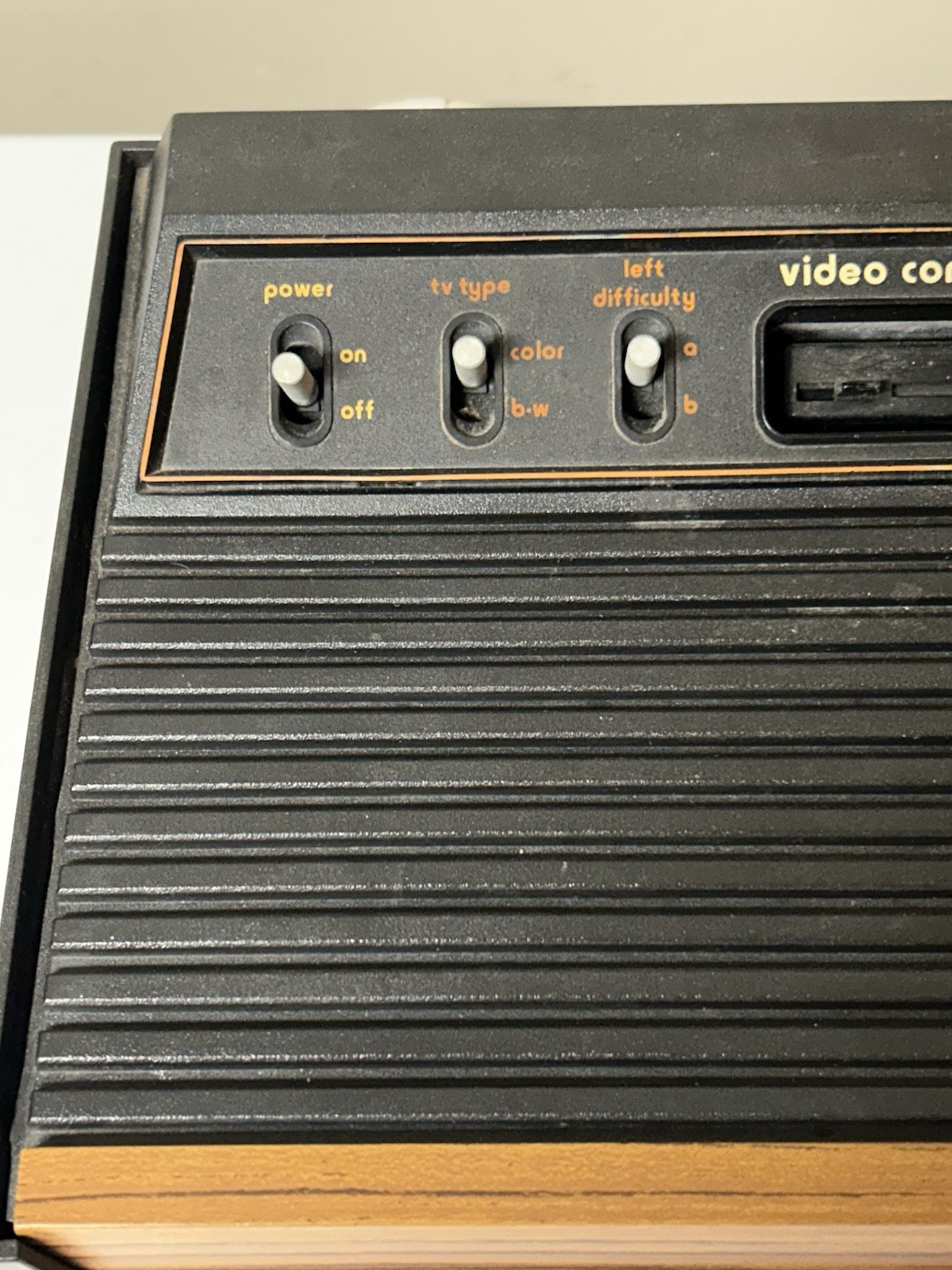 Atari CX-2600 Six Switch Video Game Console Only FOR PARTS OR REPAIR READ !!!