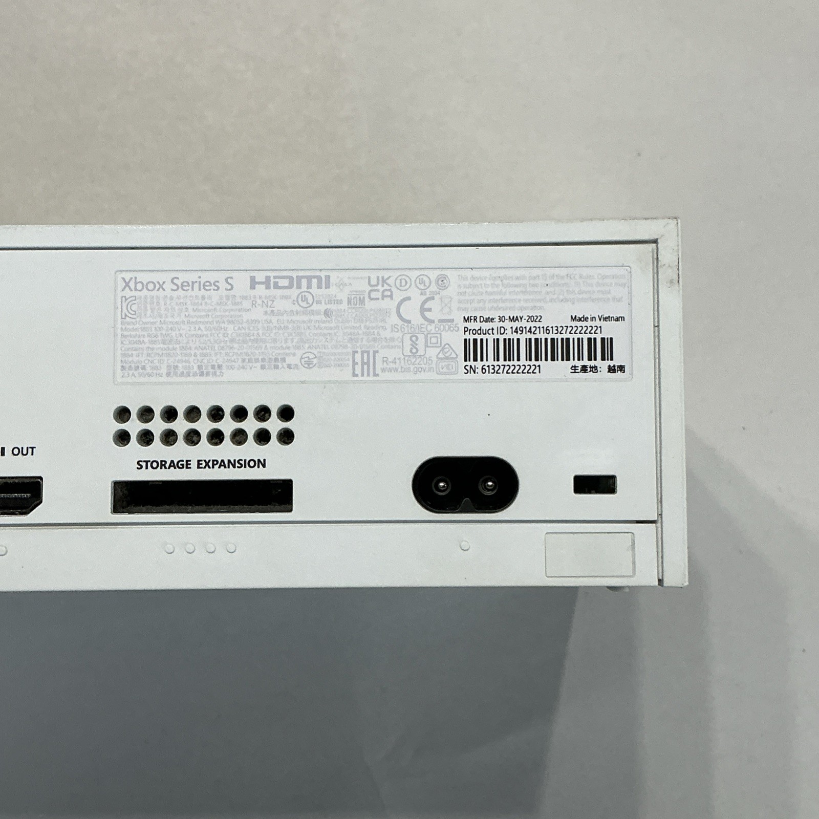 Microsoft Xbox Series S 500GB White Console