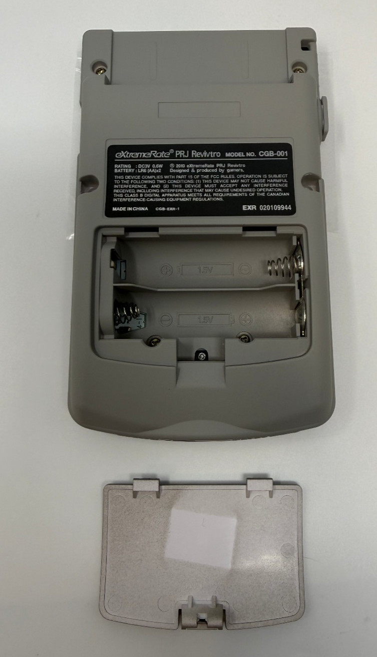 Nintendo Game Boy Color Handheld [CGB-001] *NEW HQ NES THEME SHELL – NM*