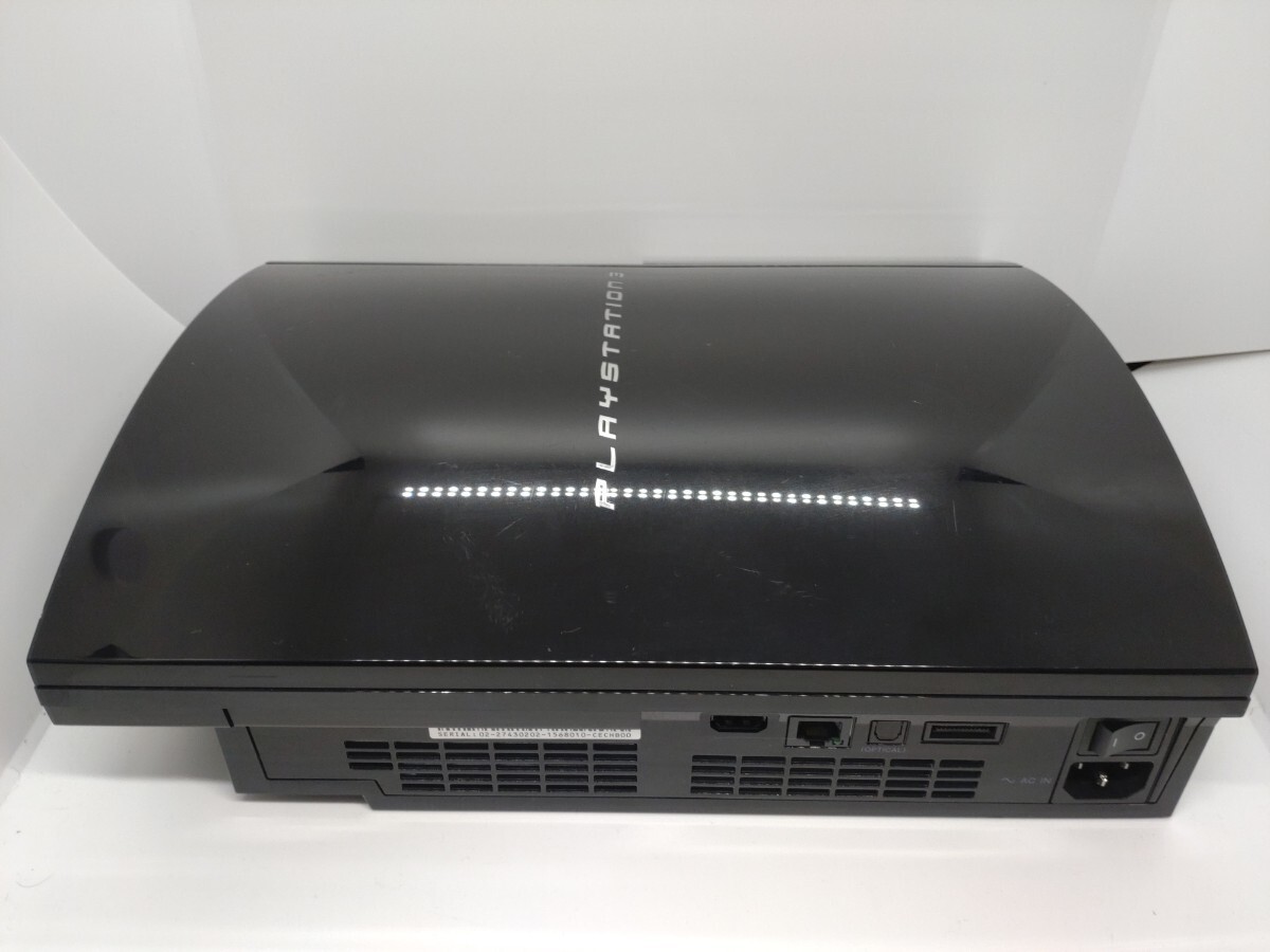 Sony PlayStation3 CECHB00 20GB Black Maker Production Game JAPAN Operation Good