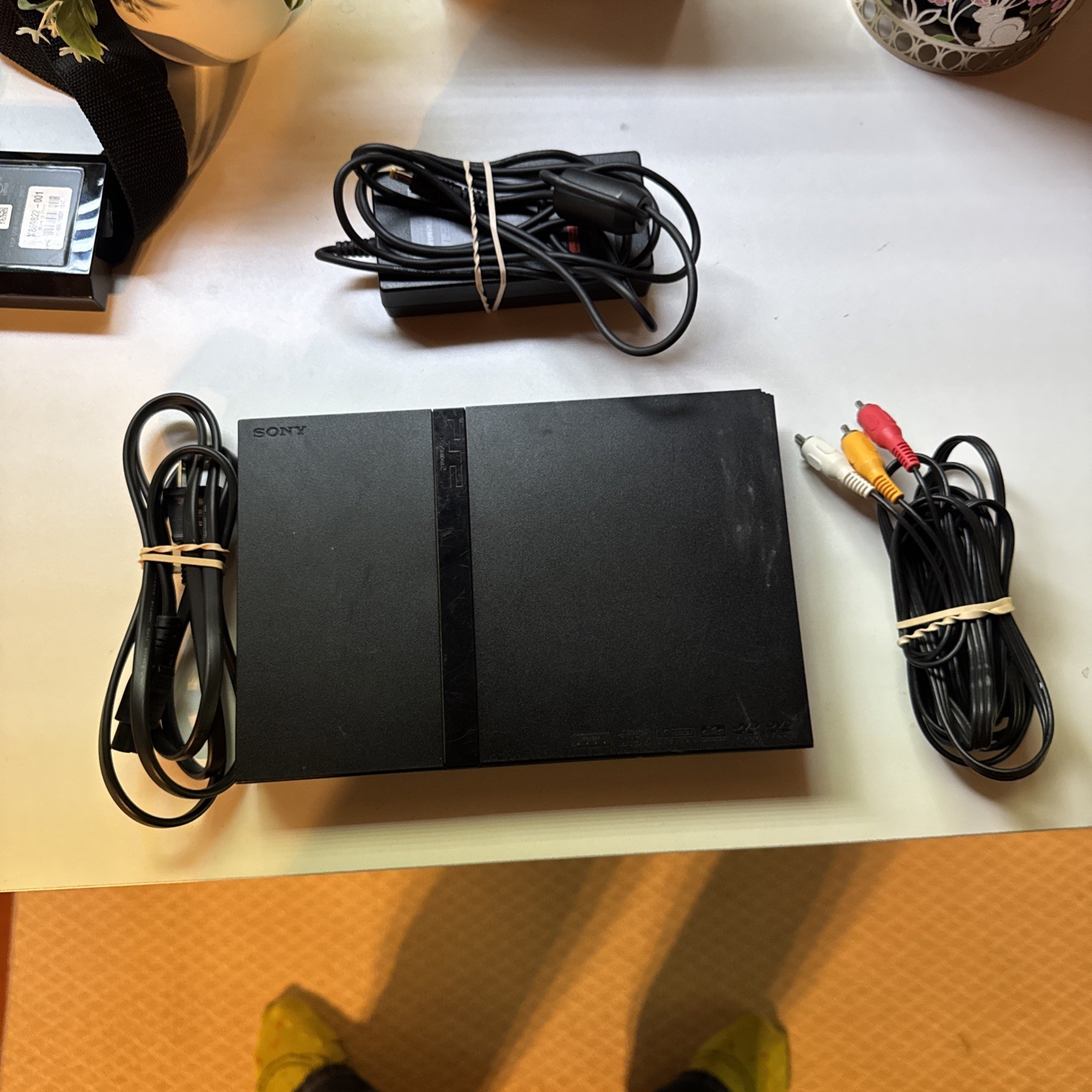 PlayStation 2 Slim Console With Cables Tested