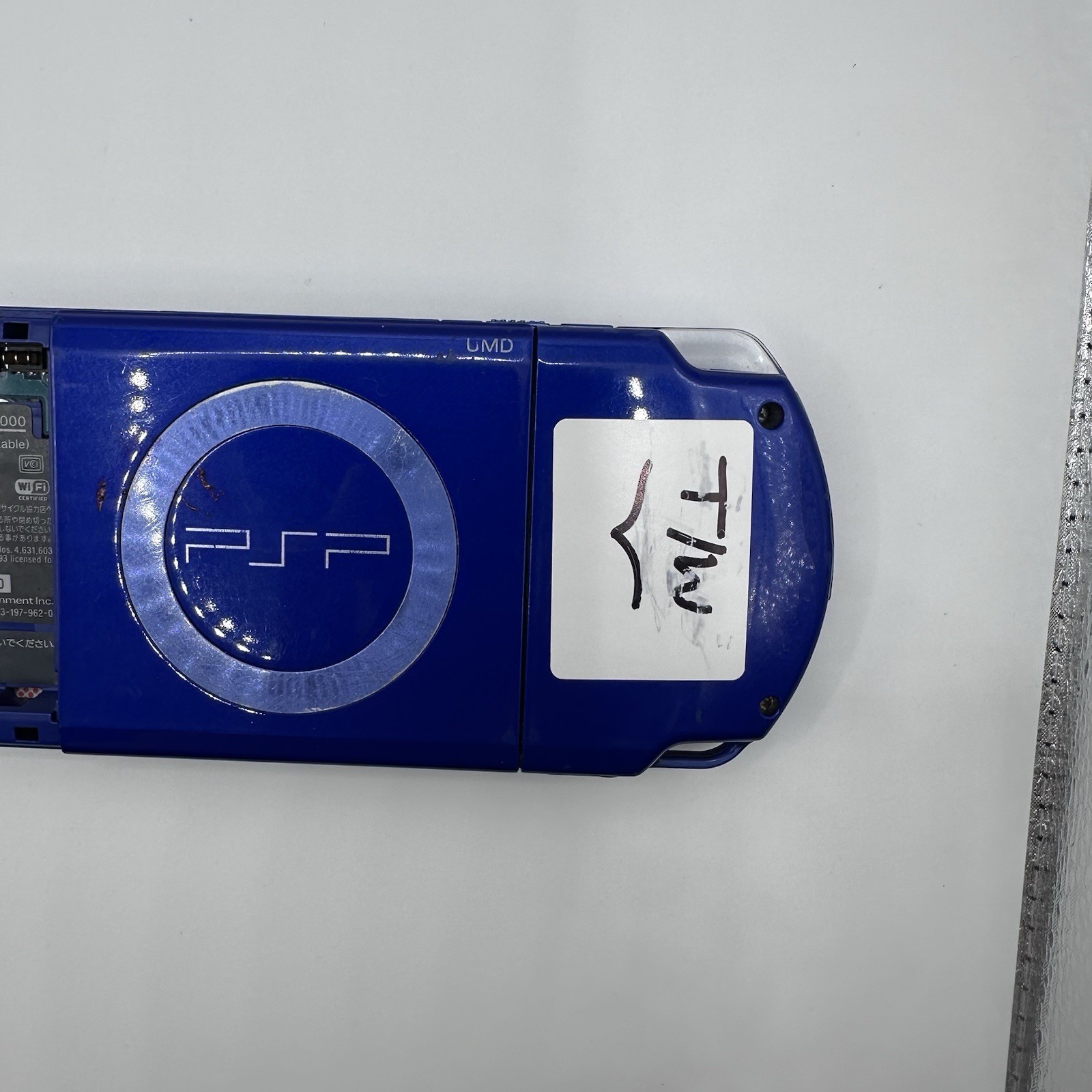 Sony PSP 2000 Blue Console TESTED + WORKING! no battery no charging cable incl.