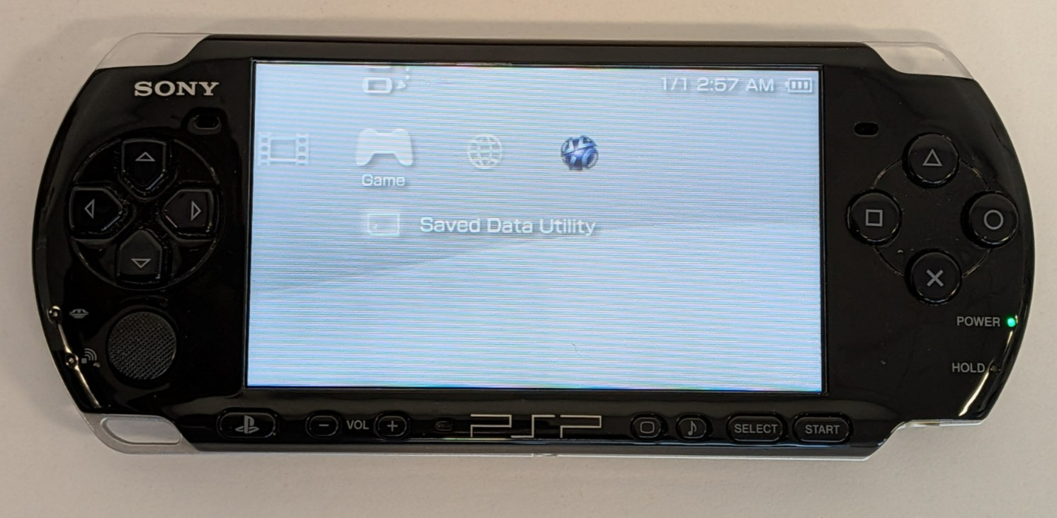 Sony PSP-3001 System Bundle With Box, Manuals, 6 Games, 2GB SD, Charger Tested
