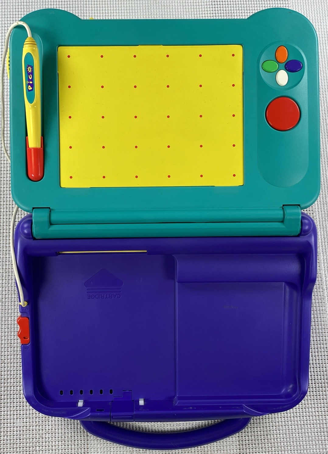 Sega Pico Edutainment System Video Game Console With Games Tested
