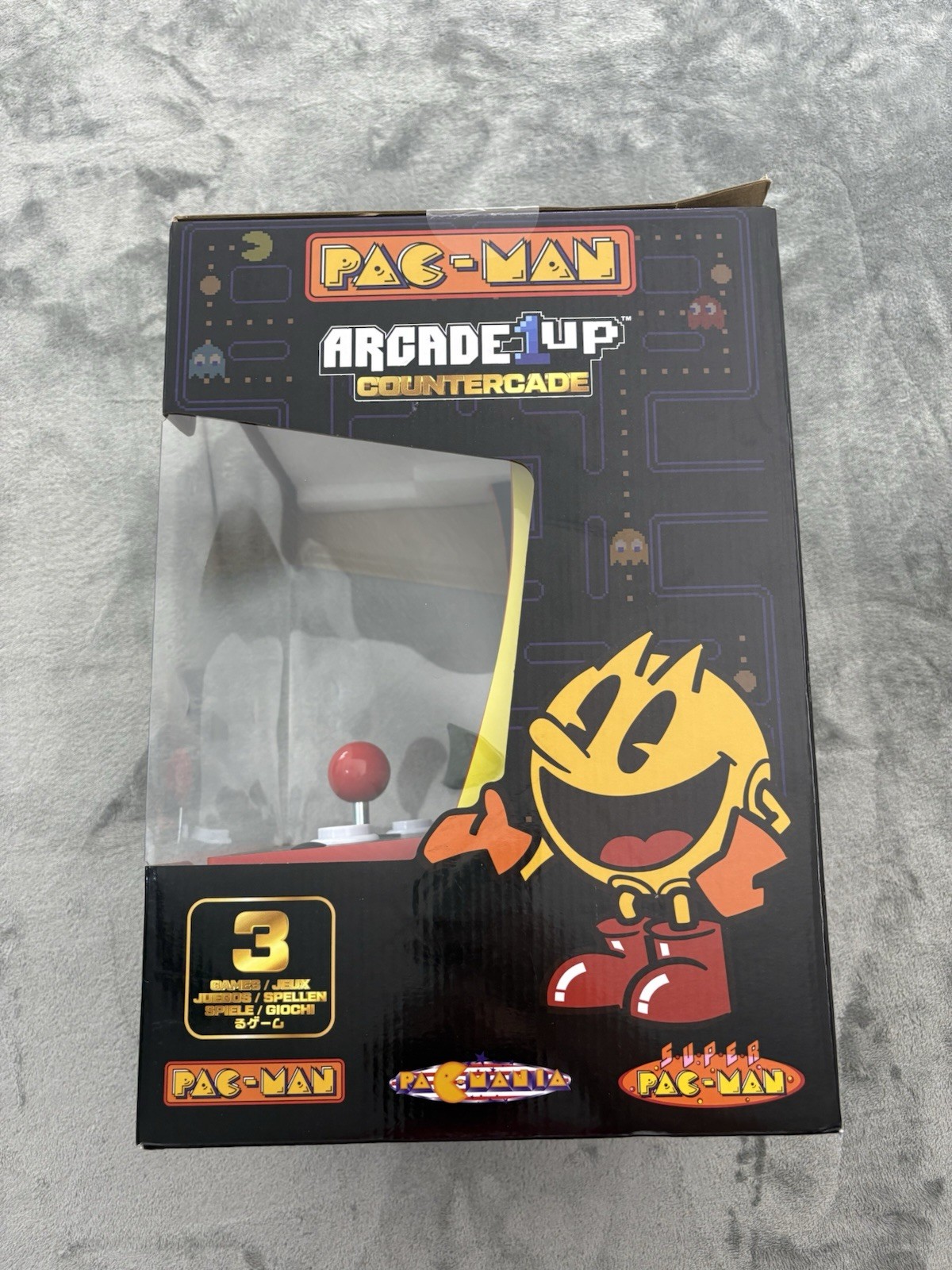 PAC-Man Countercade Portable Pac-Man PacMania Super PacMan Retro Arcade1Up 13.1″